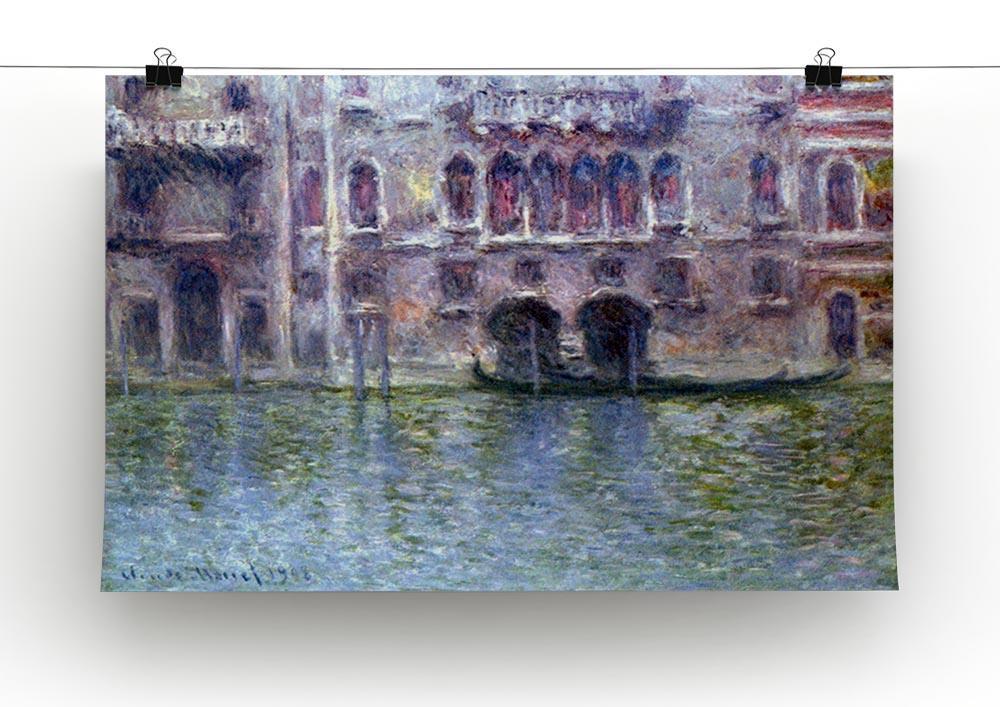 Palazzo da Mula Venice by Monet Canvas Print & Poster - Canvas Art Rocks - 2