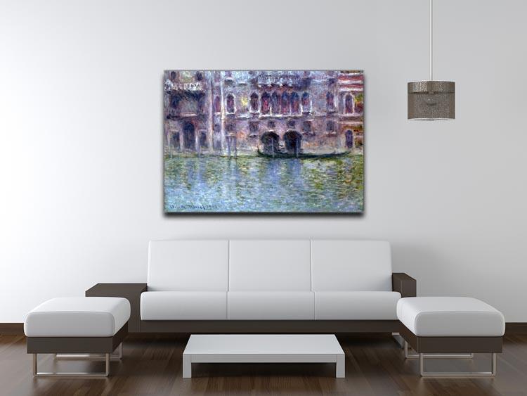 Palazzo da Mula Venice by Monet Canvas Print & Poster - Canvas Art Rocks - 4