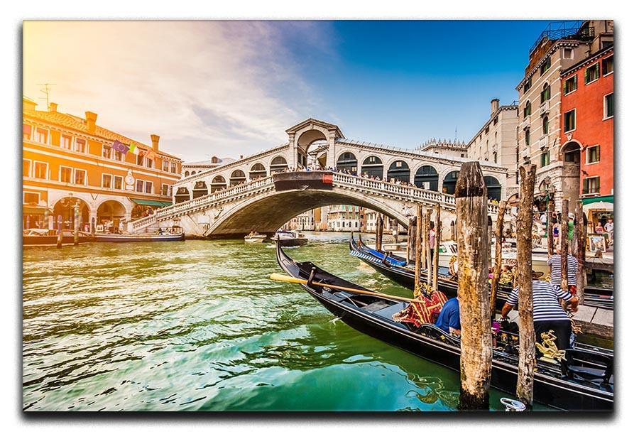 Panoramic view of Canal Grande Canvas Print or Poster  - Canvas Art Rocks - 1