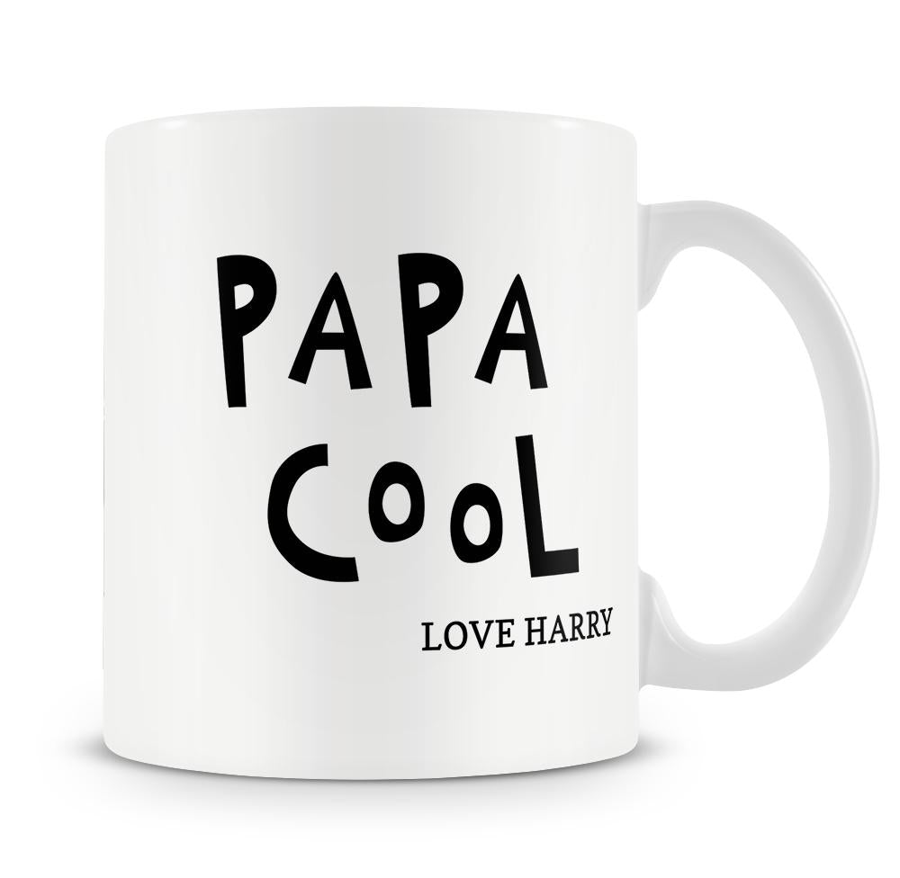 Papa Cool Personalised Mug