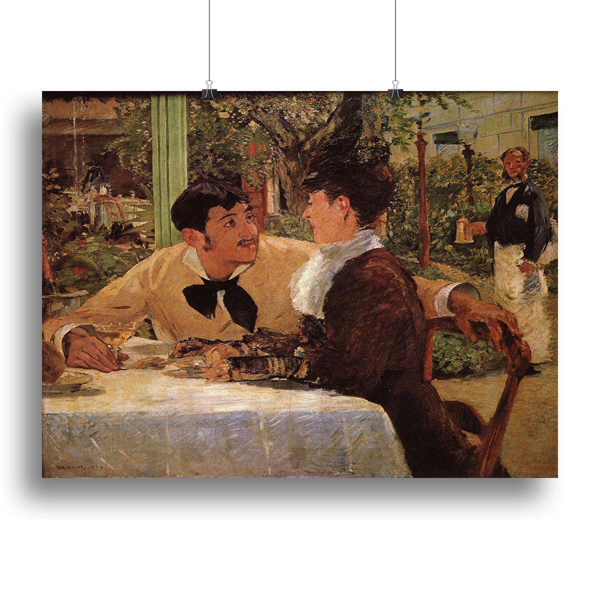 Pare Lathuille by Manet Canvas Print or Poster