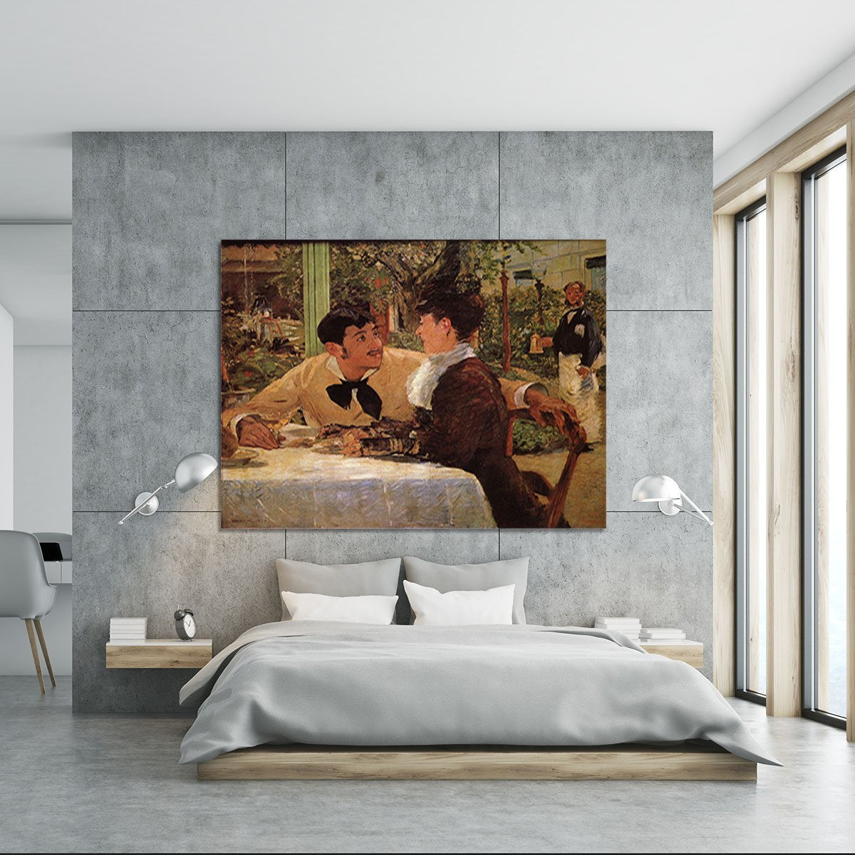 Pare Lathuille by Manet Canvas Print or Poster