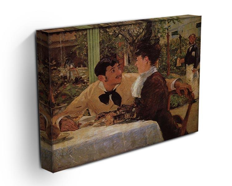 Pare Lathuille by Manet Canvas Print or Poster - Canvas Art Rocks - 3