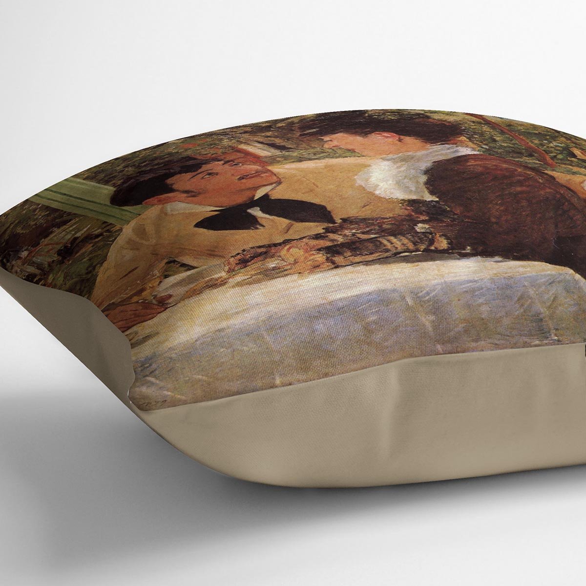 Pare Lathuille by Manet Throw Pillow