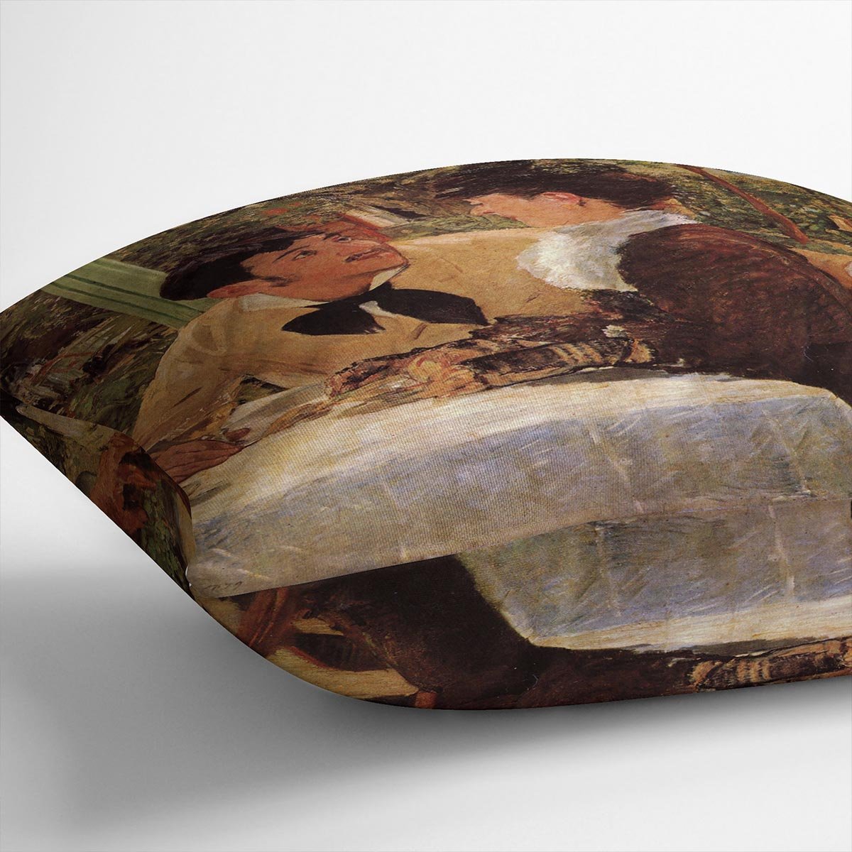 Pare Lathuille by Manet Throw Pillow