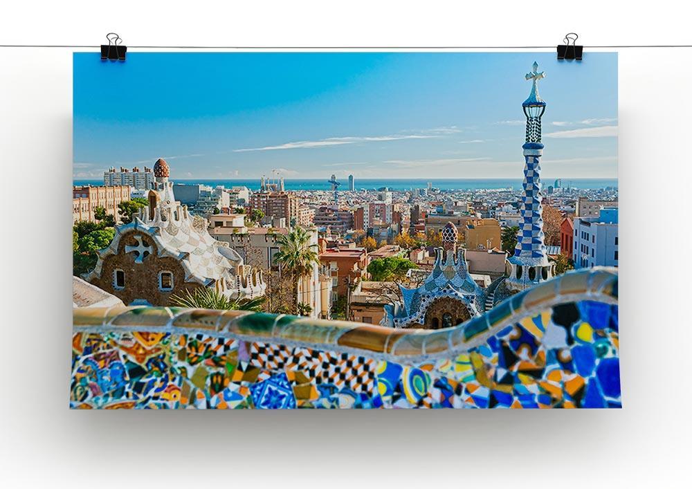 Park Guell Canvas Print or Poster - Canvas Art Rocks - 2