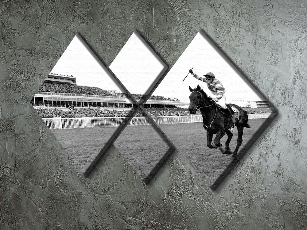 Party Politics romps home in the Grand National 4 Square Multi Panel Canvas - Canvas Art Rocks - 2