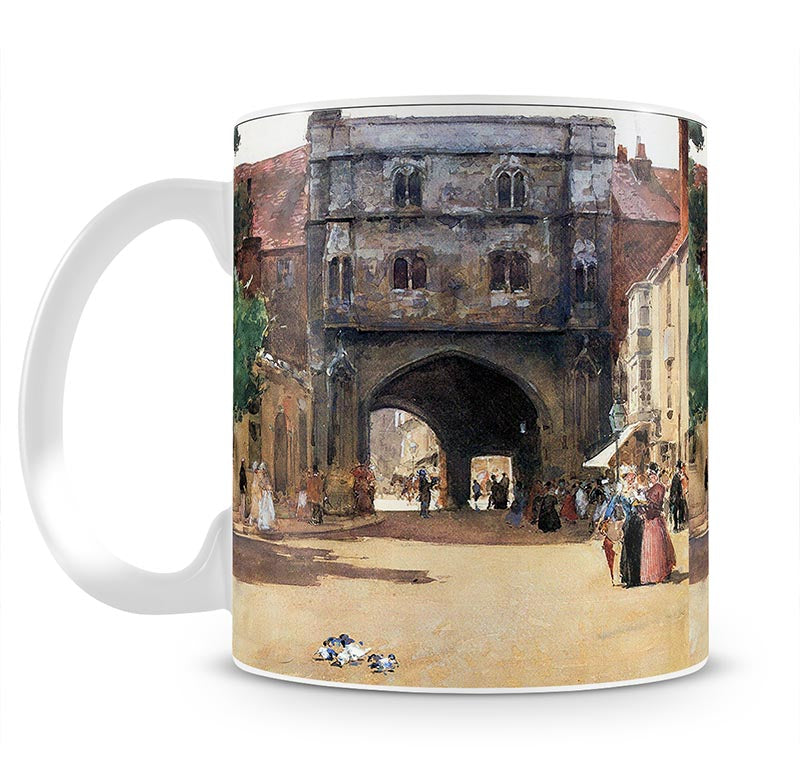 Passage in Canterbury by Hassam Mug - Canvas Art Rocks - 1