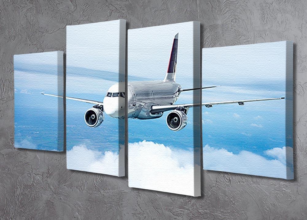 Passenger Airliner 4 Split Panel Canvas  - Canvas Art Rocks - 2