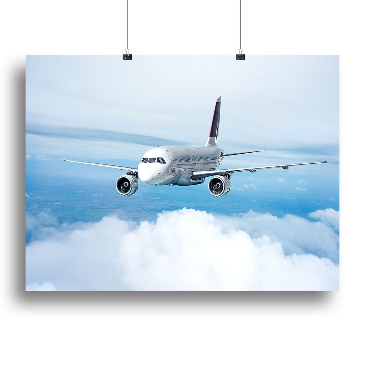 Passenger Airliner Canvas Print or Poster