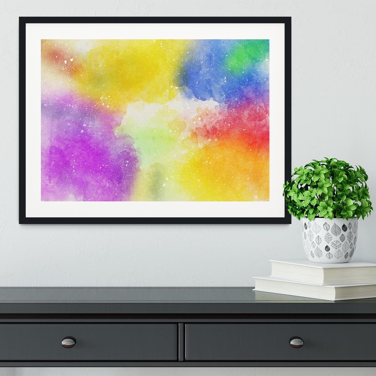 Pastal Mist Framed Print - Canvas Art Rocks - 1