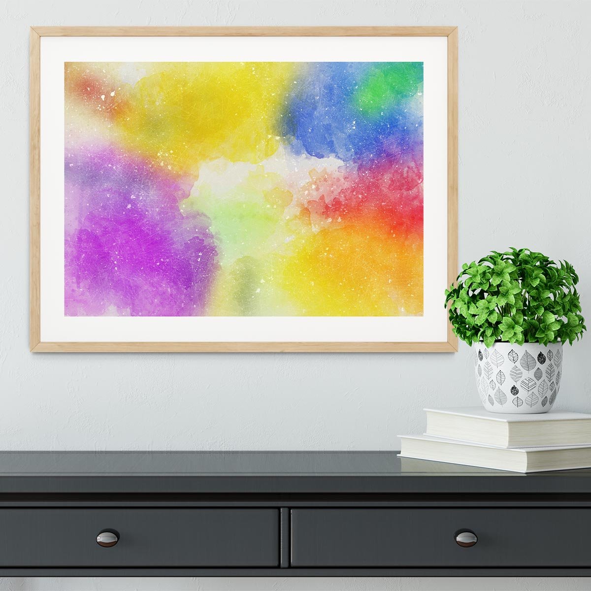 Pastal Mist Framed Print - Canvas Art Rocks - 3