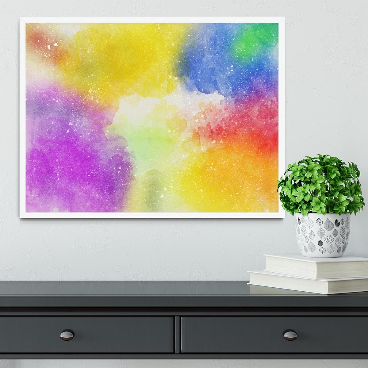 Pastal Mist Framed Print - Canvas Art Rocks -6