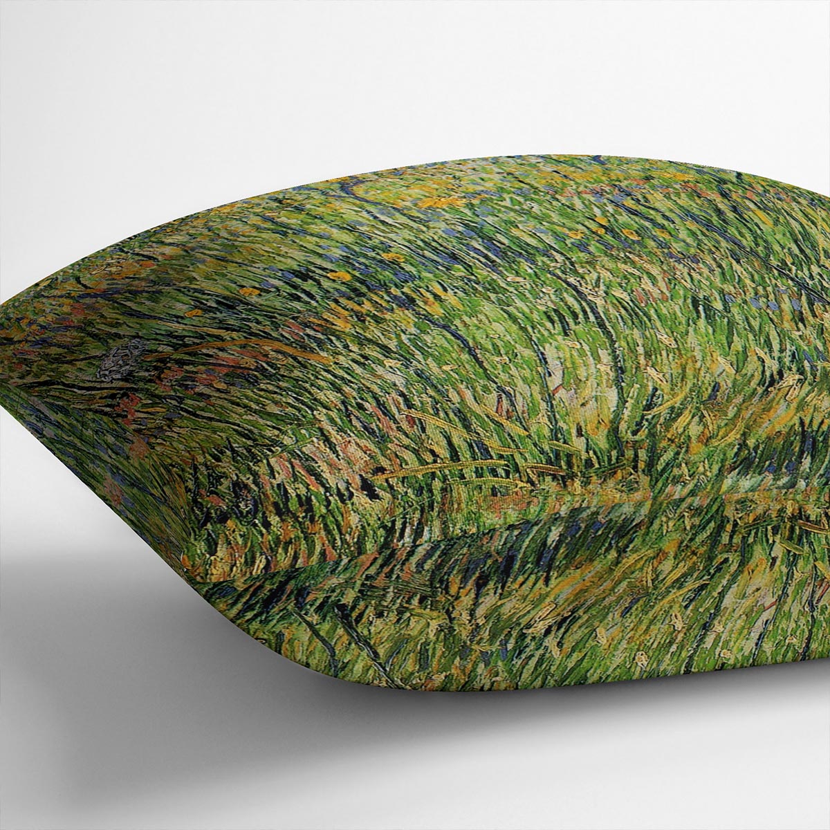 Pasture in Bloom by Van Gogh Cushion