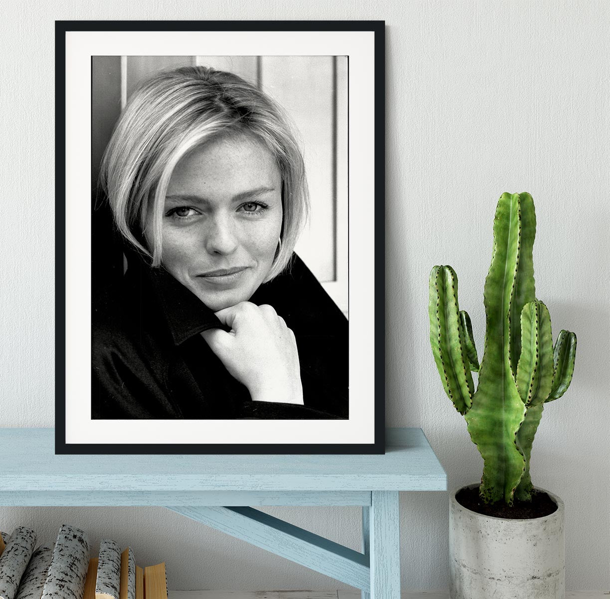 Patsy Kensit Framed Print - Canvas Art Rocks - 1