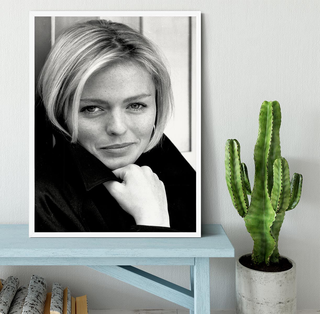 Patsy Kensit Framed Print - Canvas Art Rocks -6