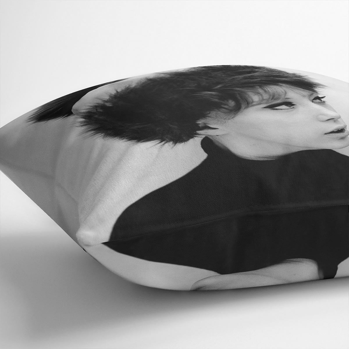 Pattie Boyd Cushion - Canvas Art Rocks - 3