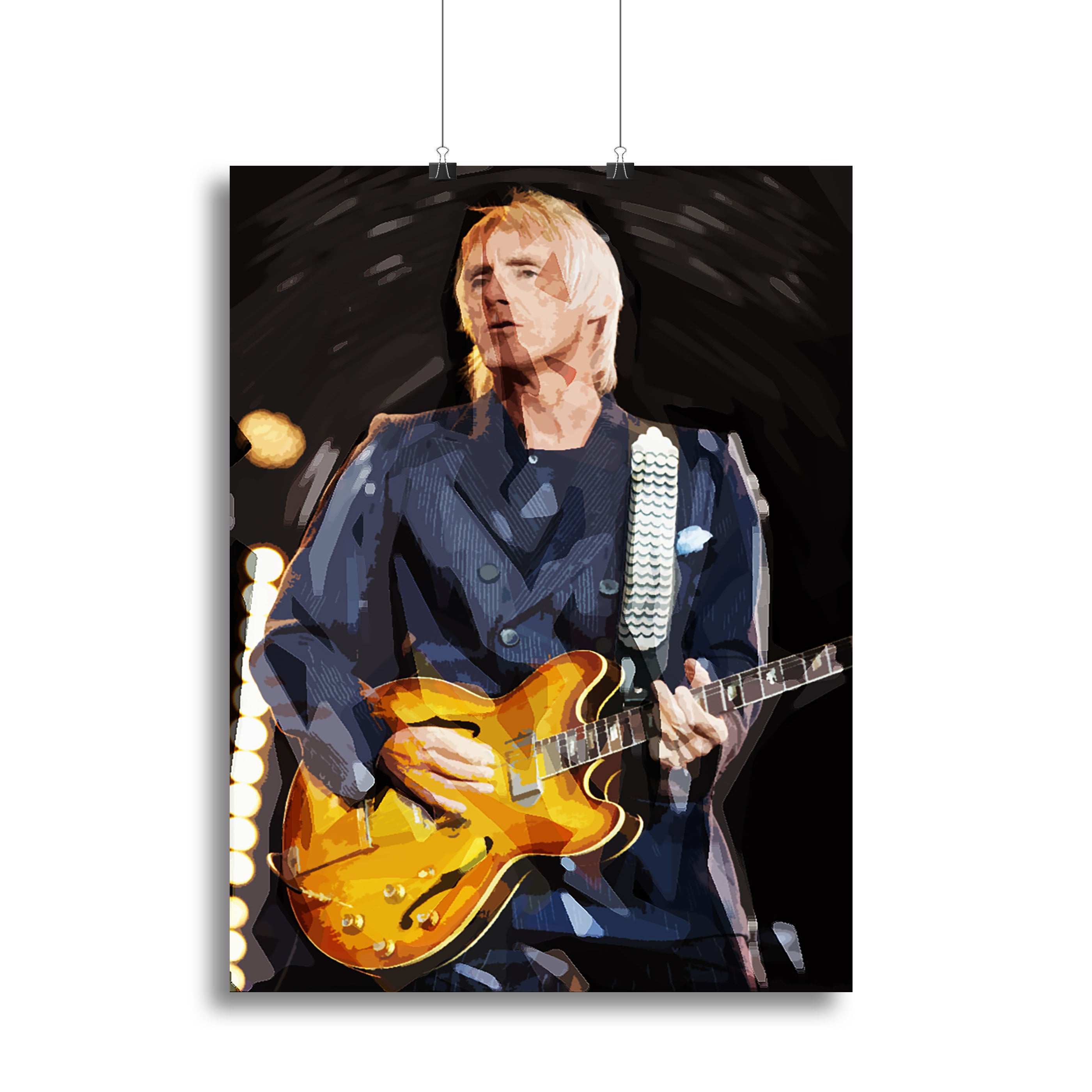 Paul Weller Pop Art Canvas Print or Poster