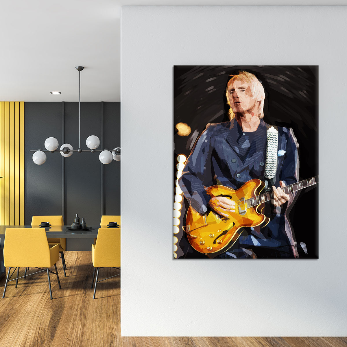 Paul Weller Pop Art Canvas Print or Poster