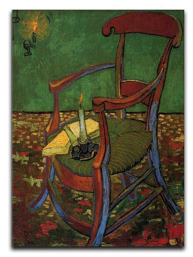 Paul Gauguin's Armchair by Van Gogh Canvas Print & Poster  - Canvas Art Rocks - 1