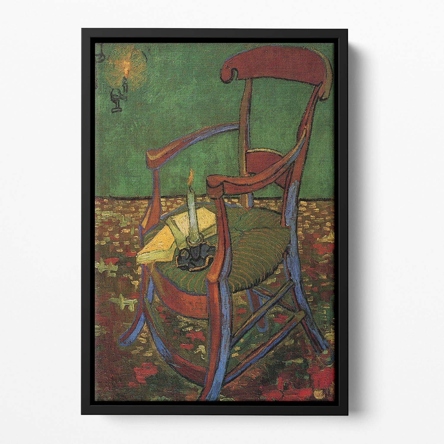 Paul Gauguin's Armchair by Van Gogh Floating Framed Canvas