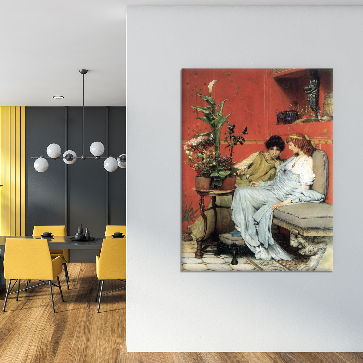 Penetralia by Alma Tadema Canvas Print or Poster - Canvas Art Rocks - 4