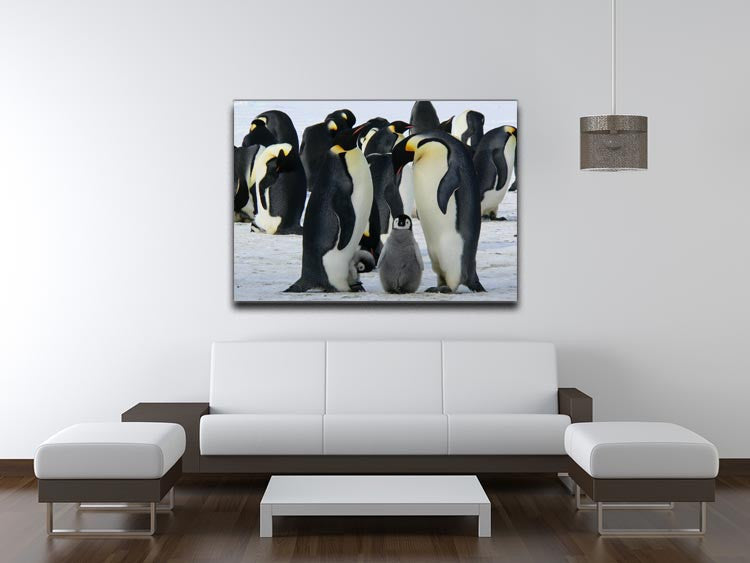Penguins Print - Canvas Art Rocks - 4