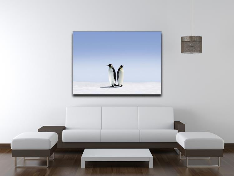 Penguins dont know where to go Canvas Print or Poster - Canvas Art Rocks - 4