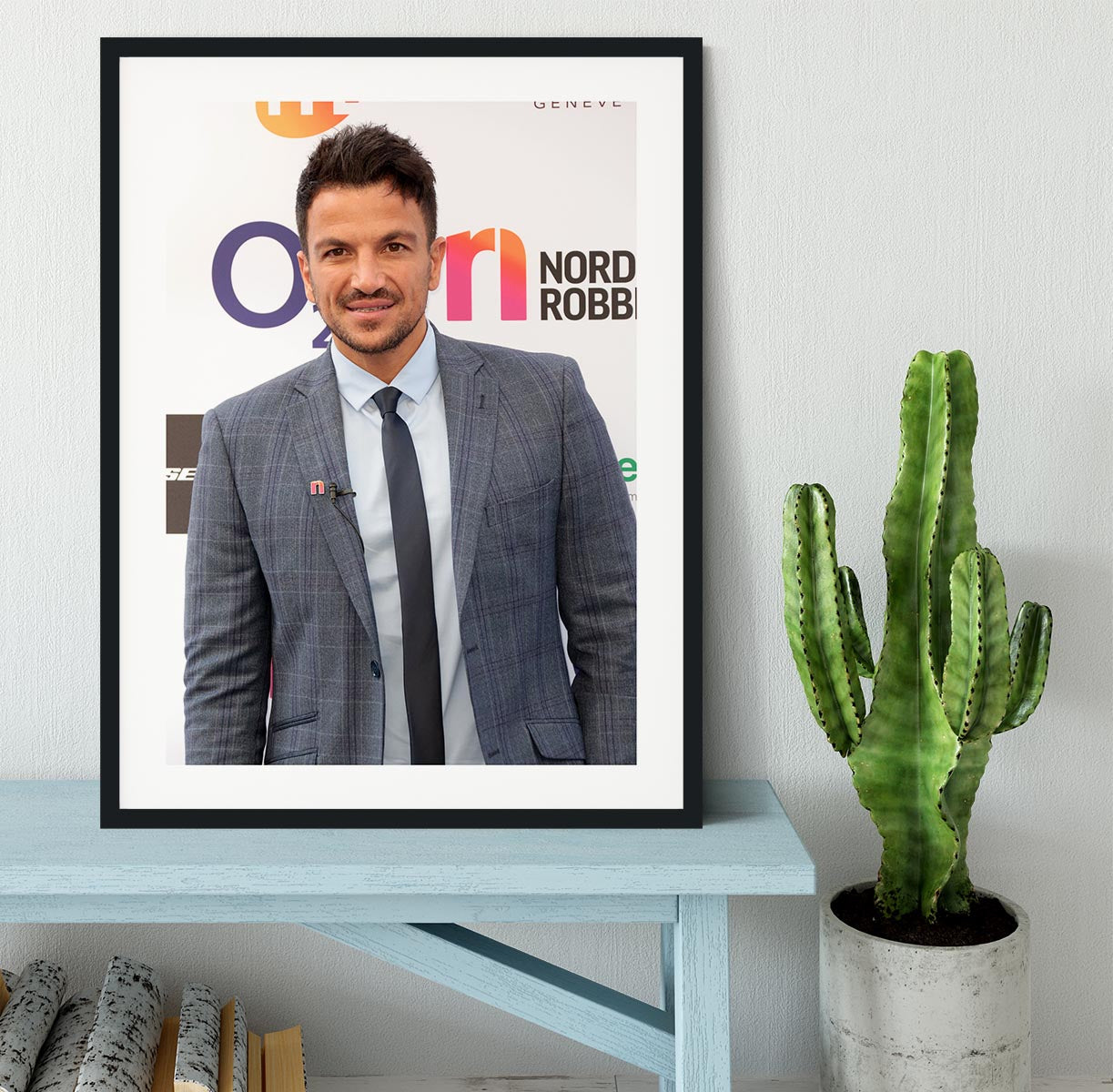 Peter Andre Framed Print - Canvas Art Rocks - 1