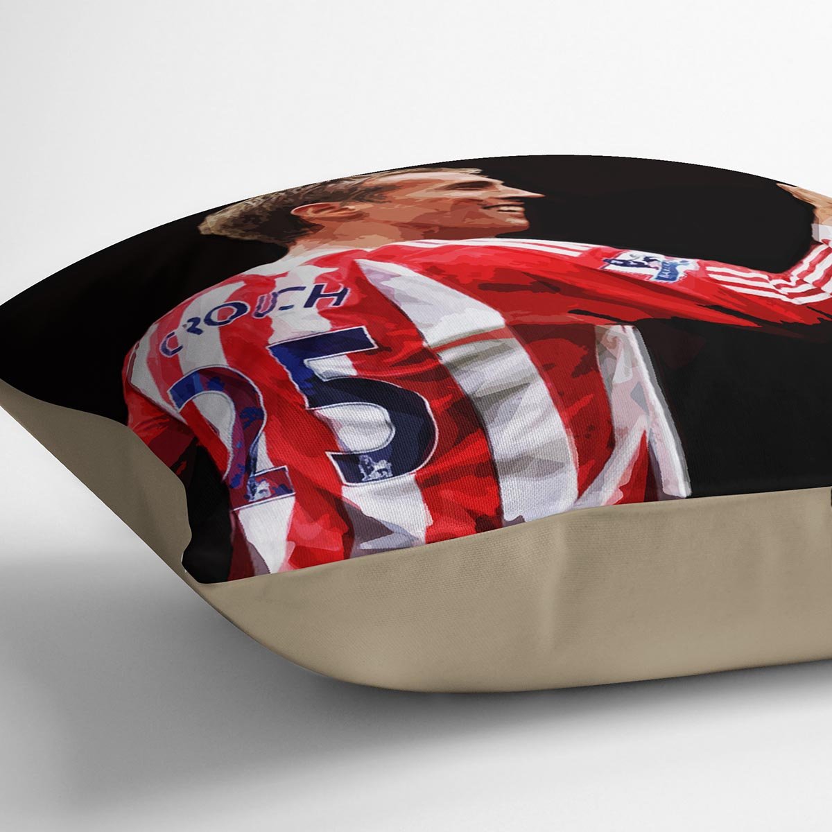 Peter Crouch Stoke City Cushion