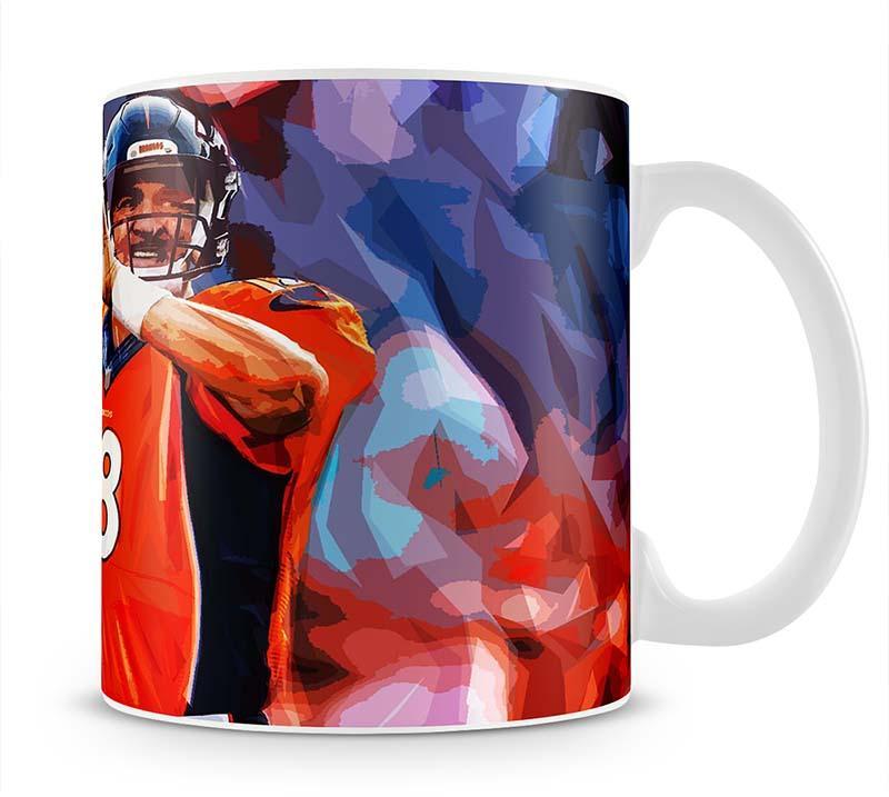 Peyton Manning Denver Broncos Mug - Canvas Art Rocks - 1