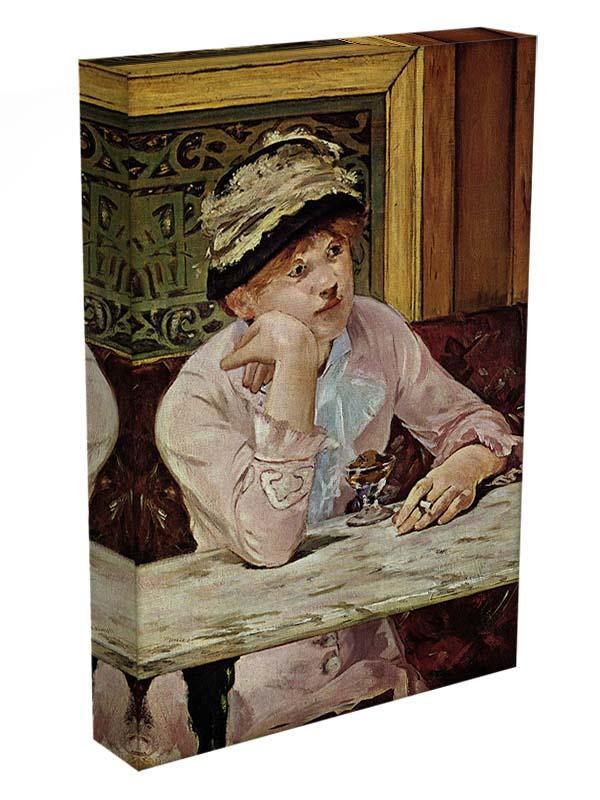 Pflaume by Manet Canvas Print or Poster - Canvas Art Rocks - 3