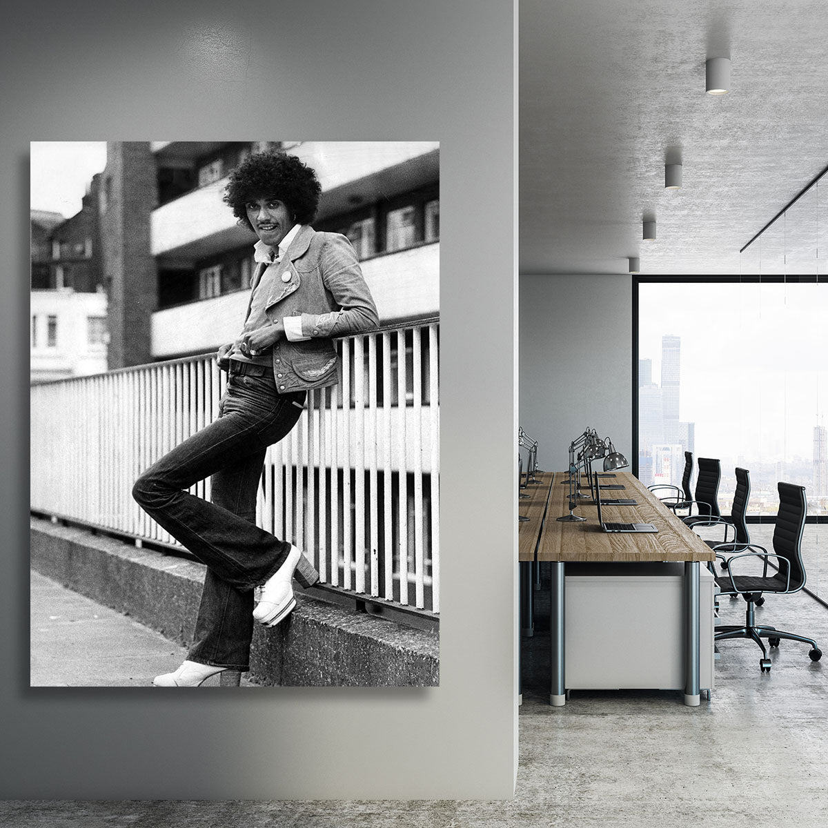 Phil Lynott Canvas Print or Poster - Canvas Art Rocks - 3