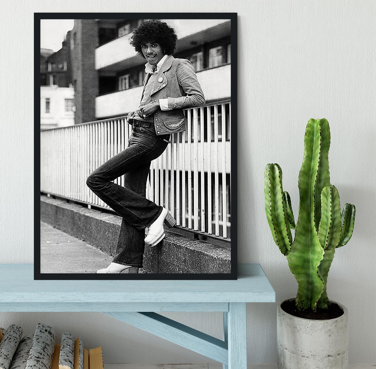 Phil Lynott Framed Print - Canvas Art Rocks - 2