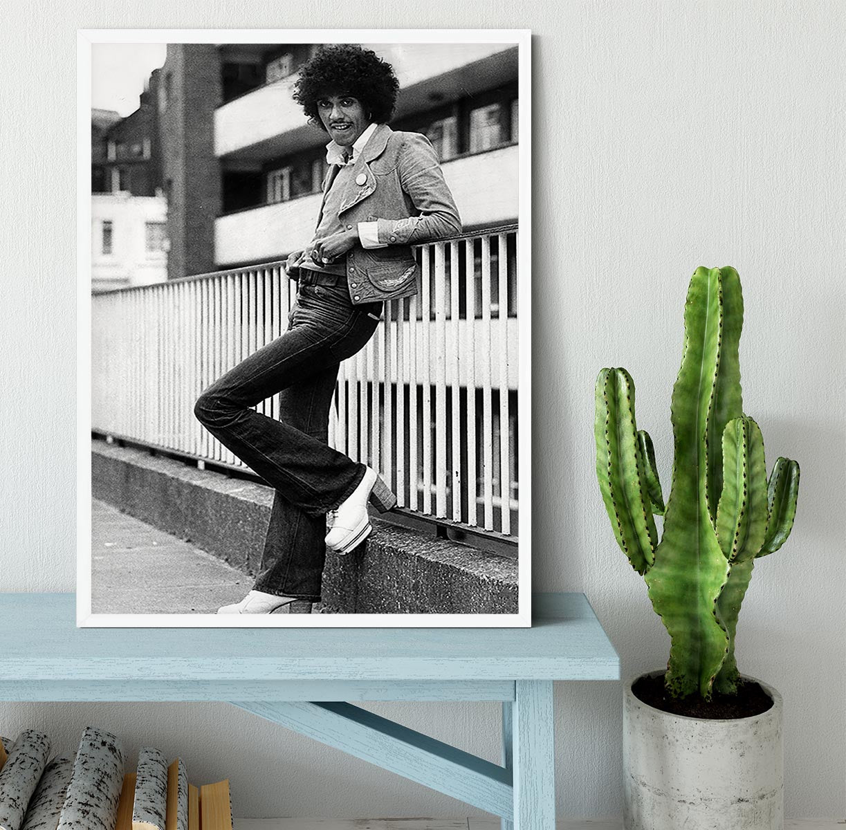 Phil Lynott Framed Print - Canvas Art Rocks -6