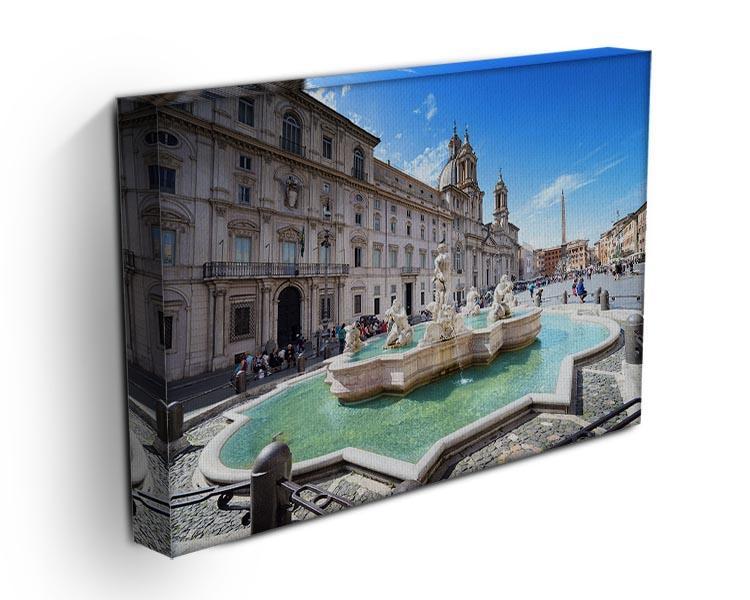 Piazza Navona Canvas Print or Poster - Canvas Art Rocks - 3