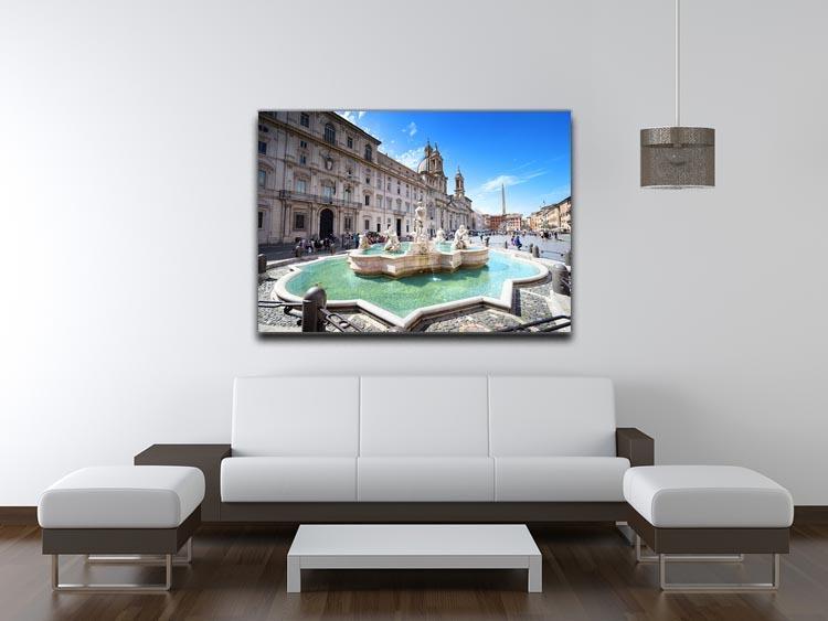 Piazza Navona Canvas Print or Poster - Canvas Art Rocks - 4