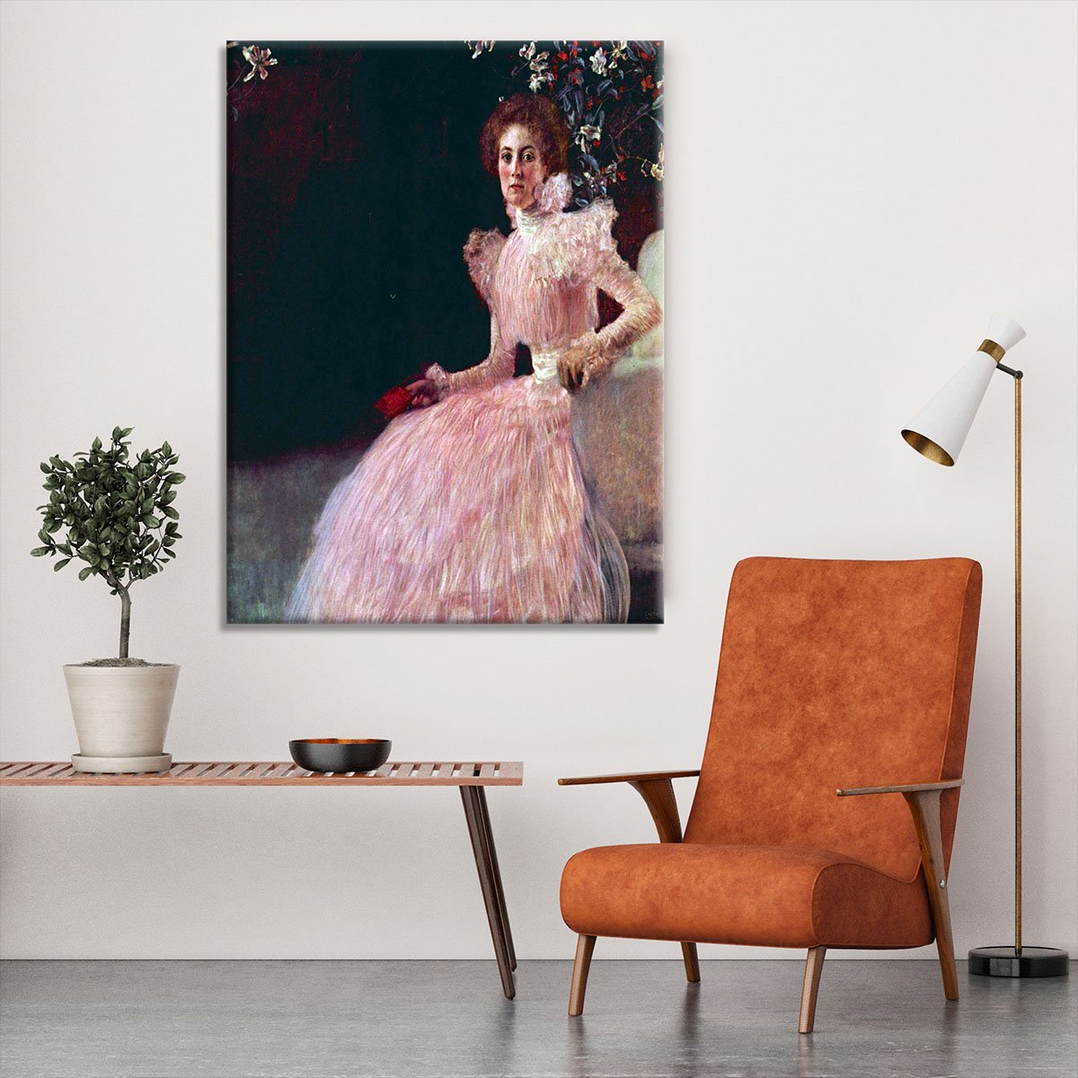 Picture of Sonja Knips by Klimt Canvas Print or Poster