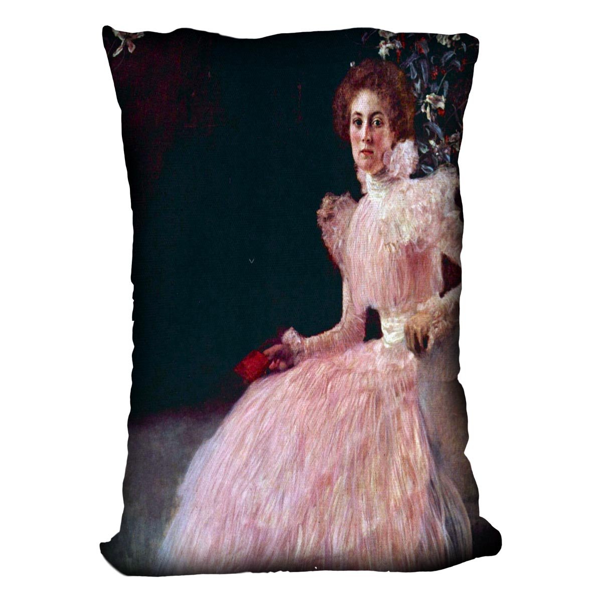 Picture of Sonja Knips by Klimt Throw Pillow