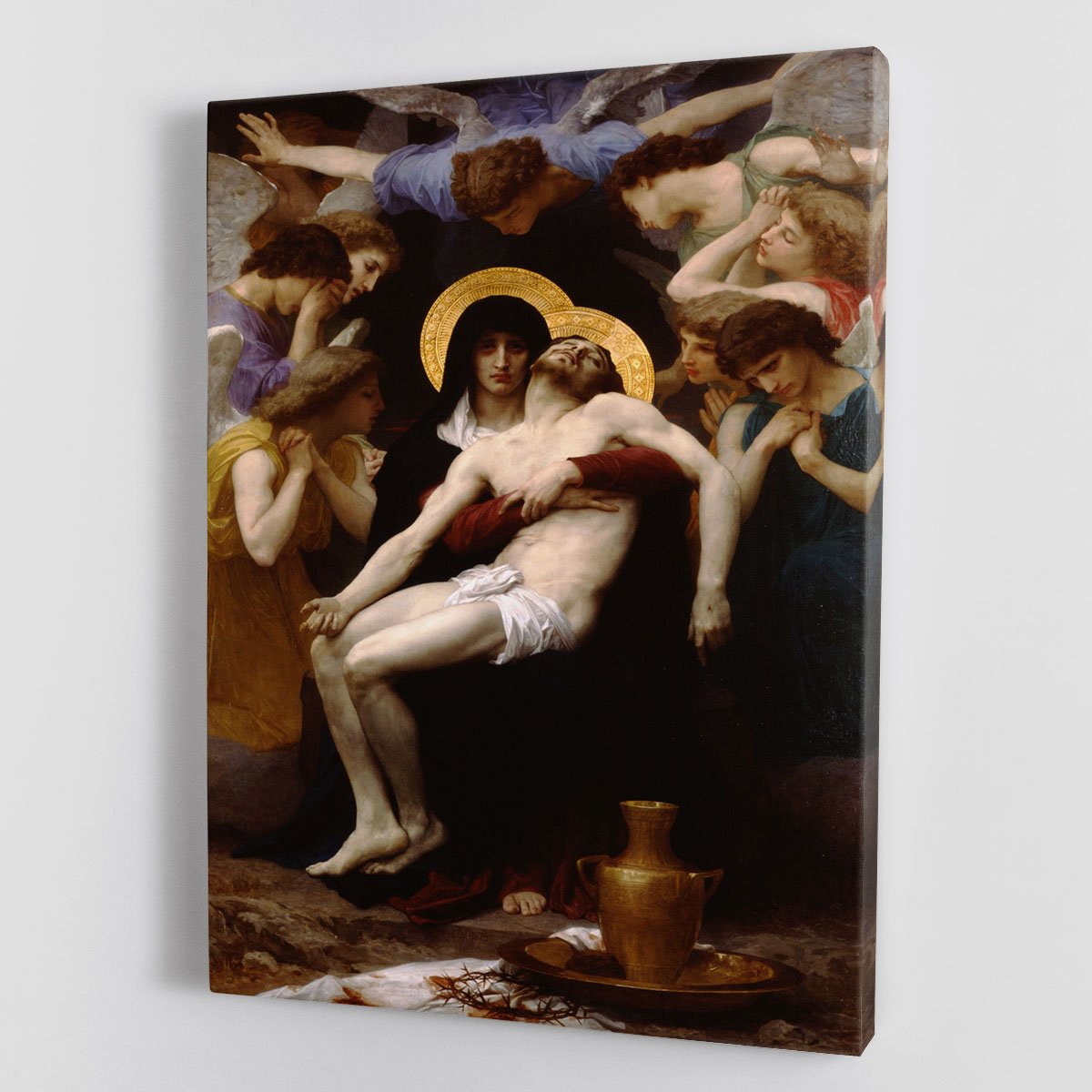 Pieta By Bouguereau Canvas Print or Poster