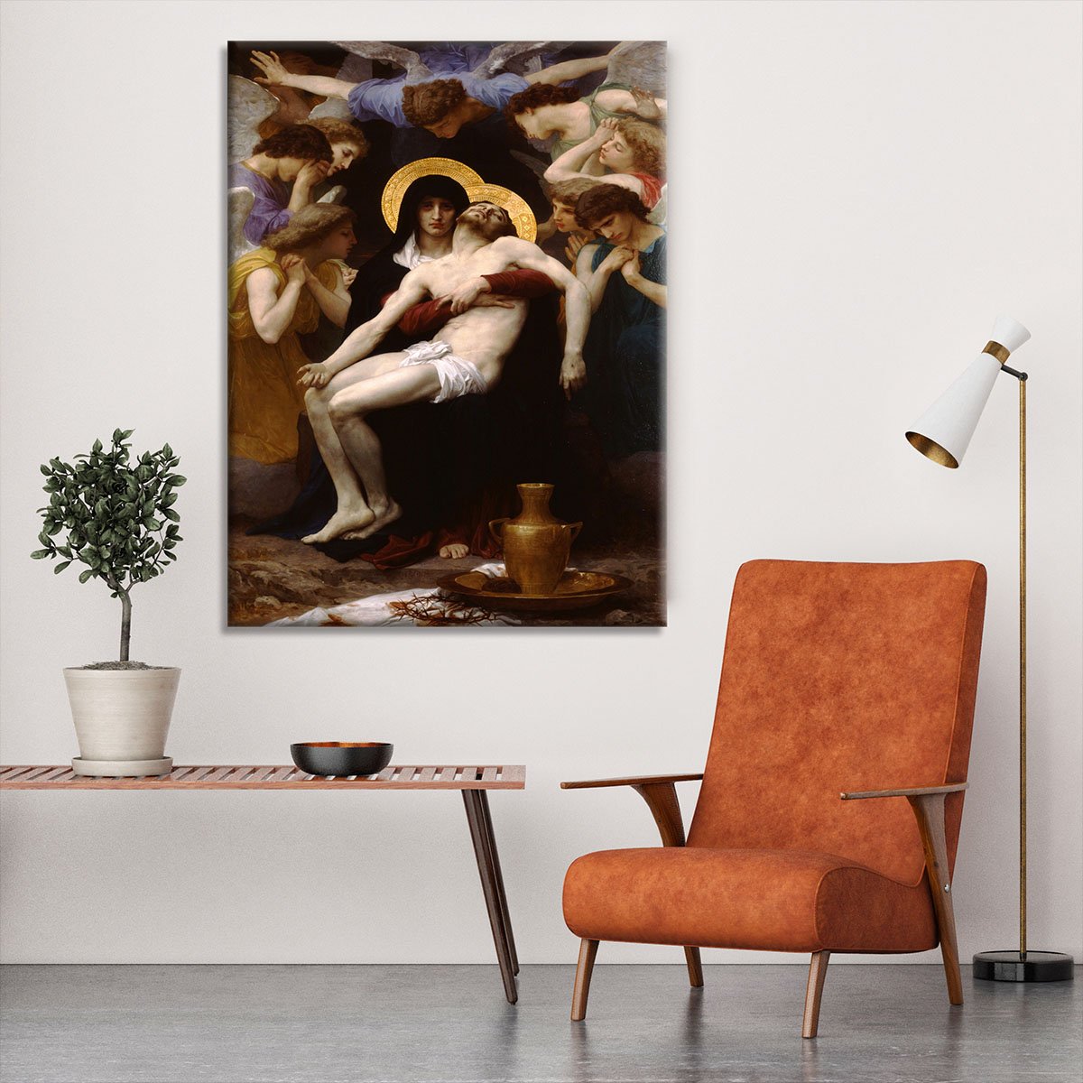 Pieta By Bouguereau Canvas Print or Poster