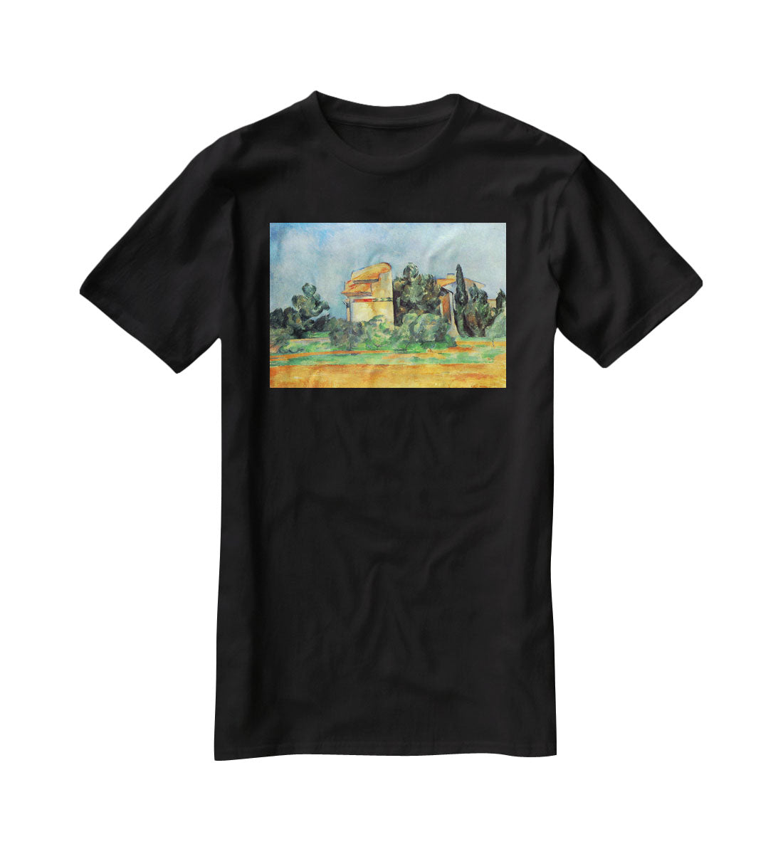 Pigeonry in Bellvue by Cezanne T-Shirt - Canvas Art Rocks - 1