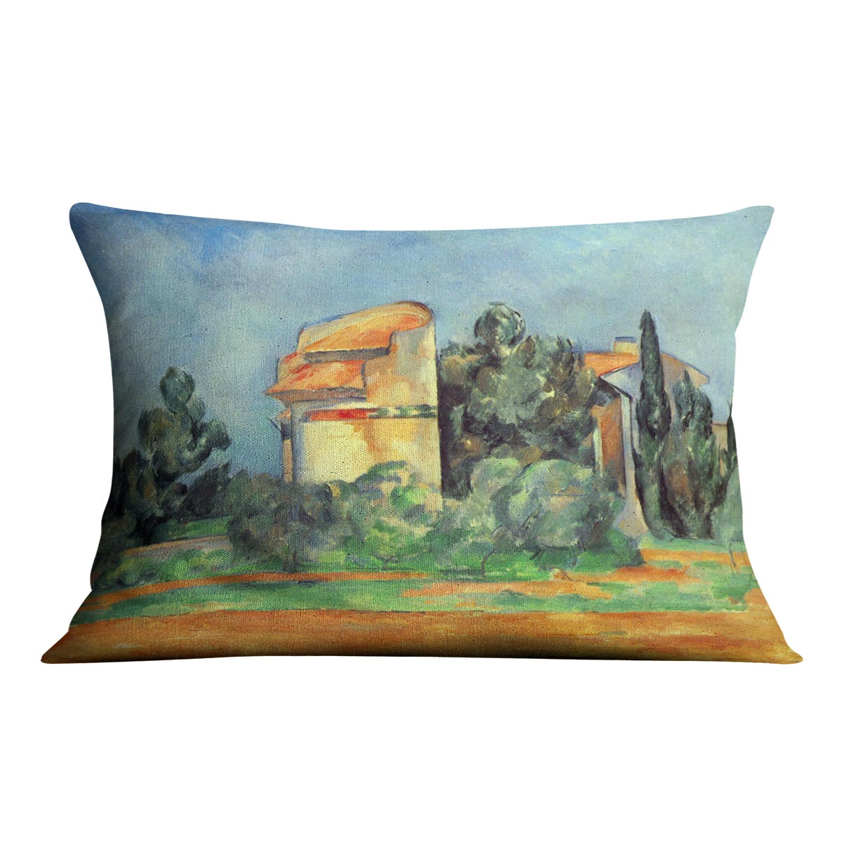 Pigeonry in Bellvue by Cezanne Cushion - Canvas Art Rocks - 4