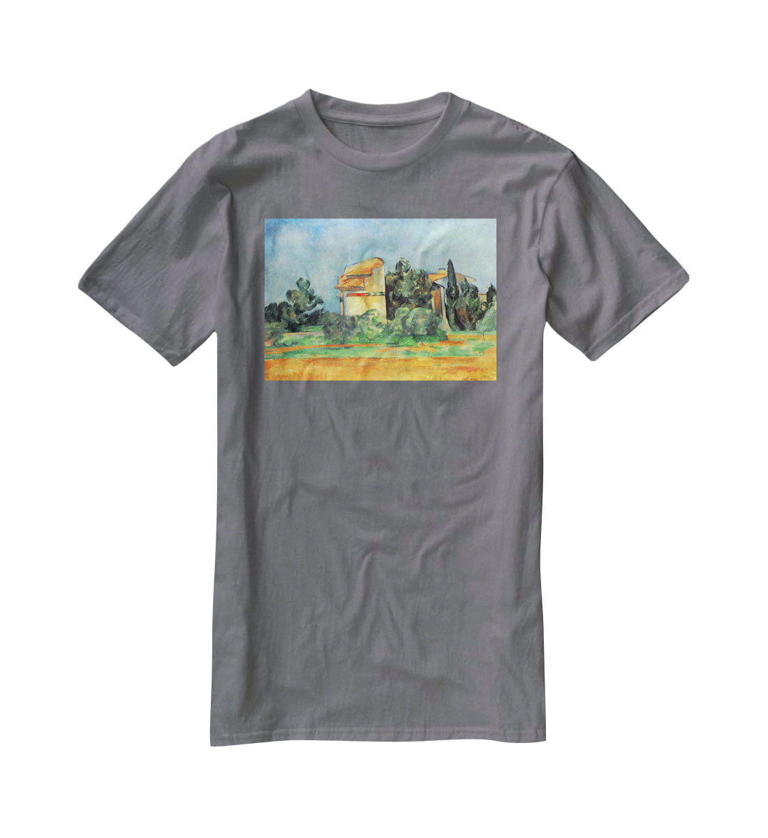Pigeonry in Bellvue by Cezanne T-Shirt - Canvas Art Rocks - 3