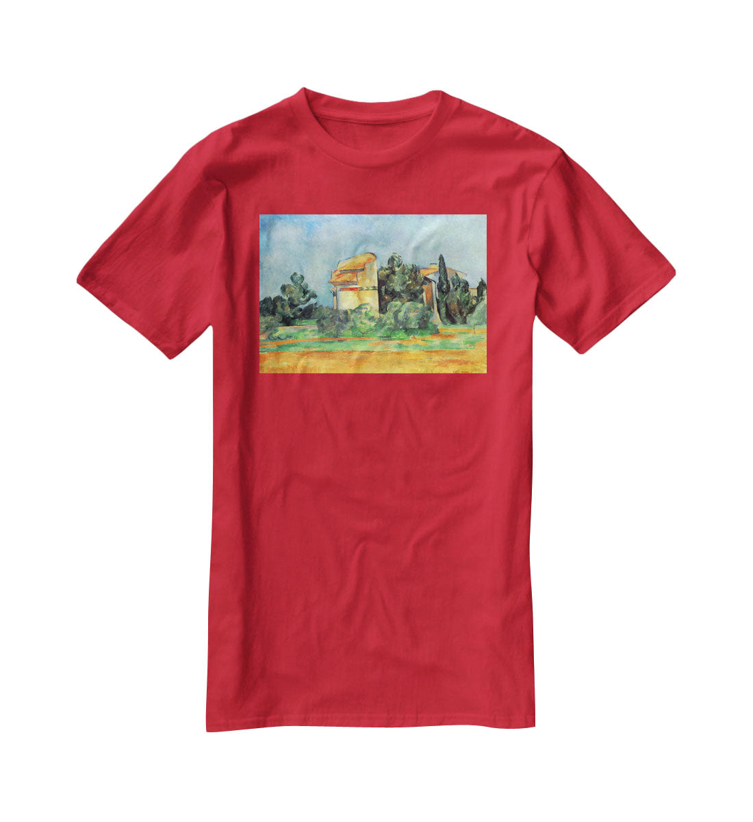 Pigeonry in Bellvue by Cezanne T-Shirt - Canvas Art Rocks - 4