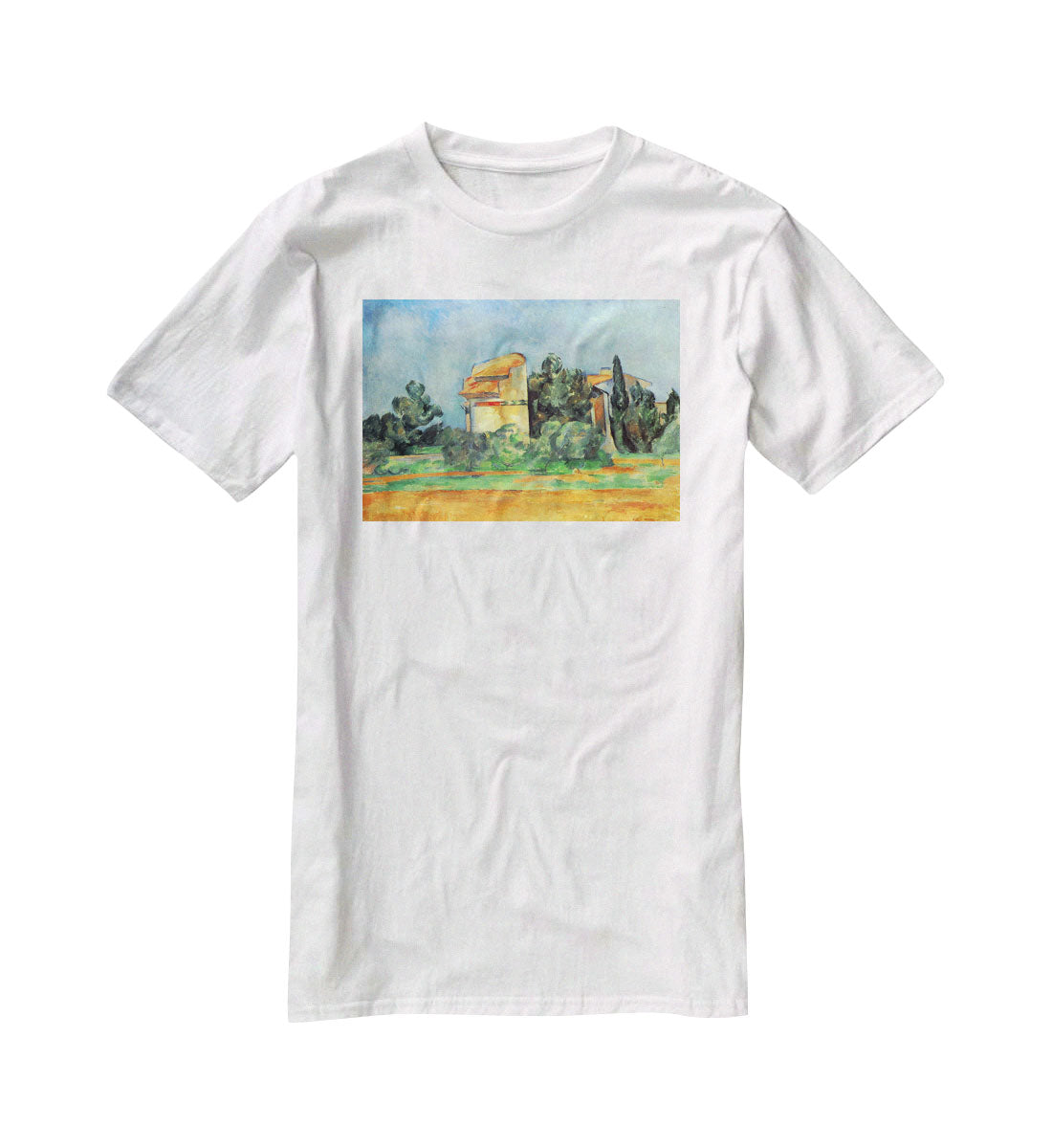 Pigeonry in Bellvue by Cezanne T-Shirt - Canvas Art Rocks - 5