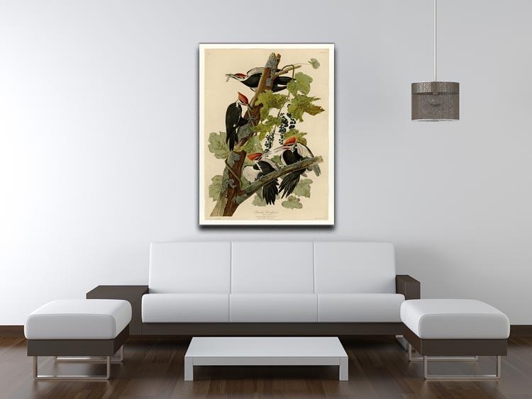 Pileated Woodpecker by Audubon Canvas Print or Poster - Canvas Art Rocks - 4