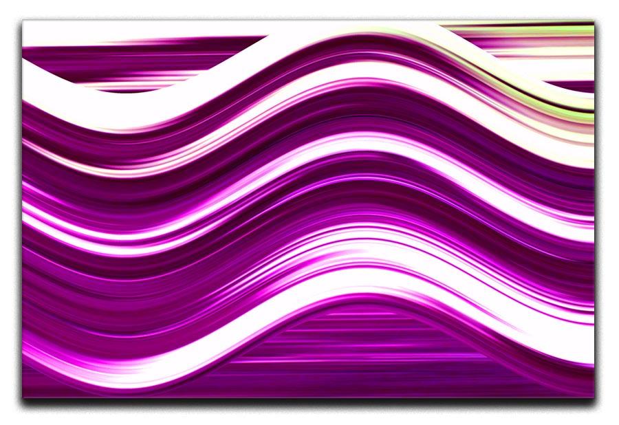 Pink Wave Canvas Print or Poster - Canvas Art Rocks - 1