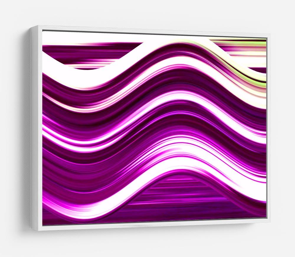 Pink Wave HD Metal Print - Canvas Art Rocks - 7