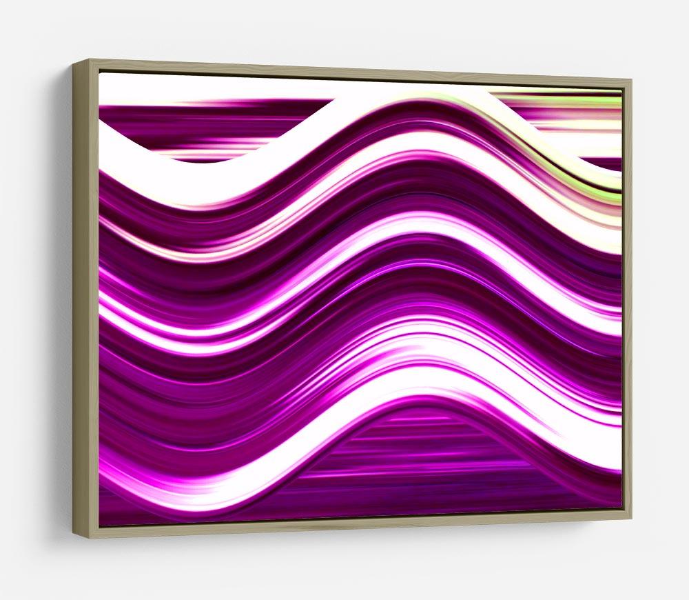 Pink Wave HD Metal Print - Canvas Art Rocks - 8